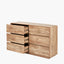 Eversley Oak Effect Veneer 6 Drawer Unit