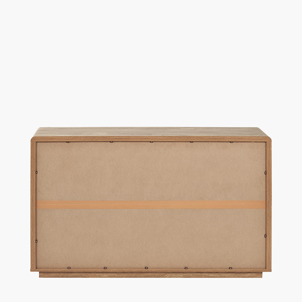 Eversley Oak Effect Veneer 6 Drawer Unit