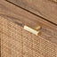 Henrik Natural Rattan 3 Drawer Tall Unit