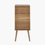 Larvik Natural Eucalyptus Wood 3 Drawer Tall Unit