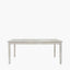 Gio White Sand Acacia Wood Dining Table