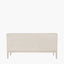 Gio White Sand Acacia Wood 4 Door Sideboard