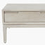 Gio White Sand Acacia Wood 2 Drawer Coffee Table