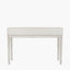 Gio White Sand Acacia Wood 1 Drawer Console Table