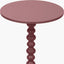 Margot Mulberry Wood Bobble Side Table