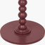Margot Mulberry Wood Bobble Side Table