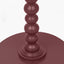 Margot Mulberry Wood Bobble Side Table