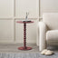 Margot Mulberry Wood Bobble Side Table