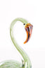 Ornament 12x7x17 cm SWAN glass green