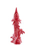 Ornament 33x16,5x43,5 cm SWORDFISH ceramics red
