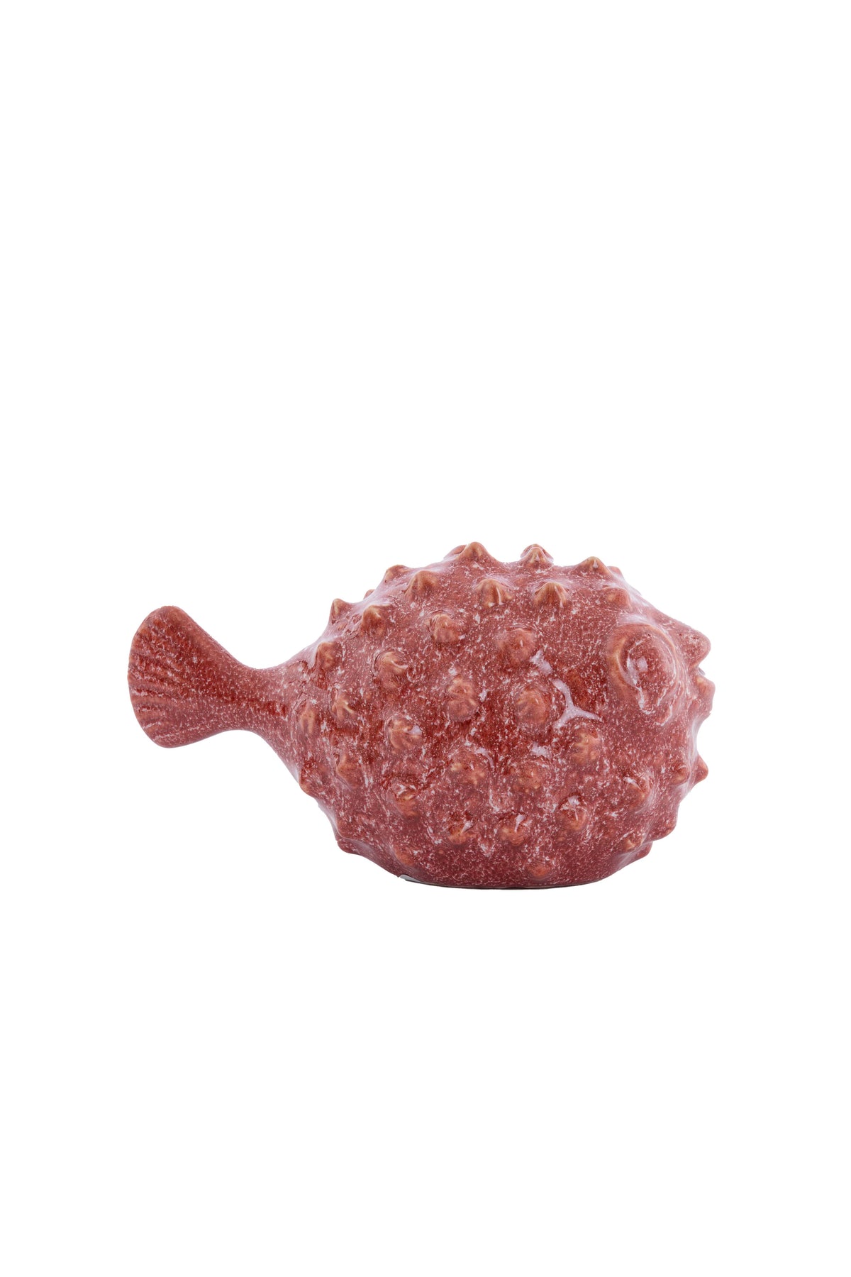 Ornament 20x11,5x11,5 cm FISH ceramics coral