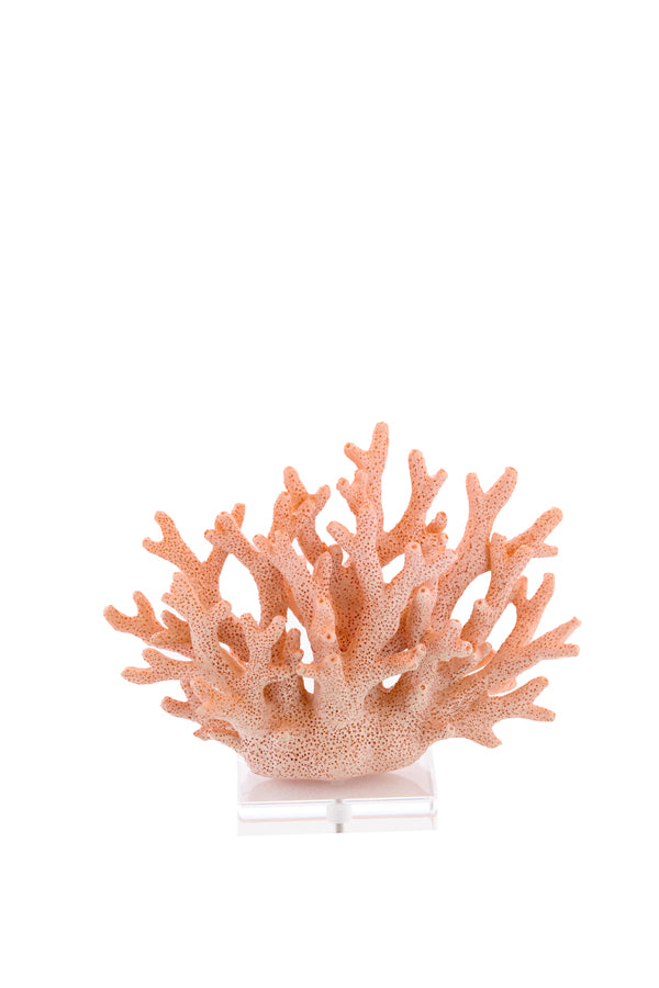 Ornament 19,5x8,5x15,5 cm CORAL light pink