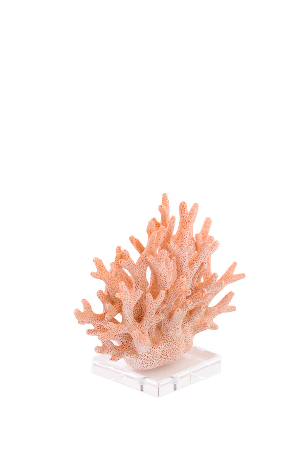 Ornament 19,5x8,5x15,5 cm CORAL light pink
