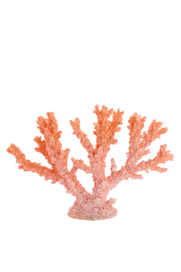 Ornament 34,5x9,5x25 cm CORAL coral