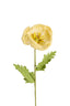 Artificial flower 15x15x57 cm CATO paper green+yellow
