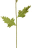 Artificial flower 15x15x57 cm CATO paper green+ocher yellow