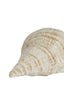 Ornament 23x9,5x7,5 cm SHELL ceramics cream-sand