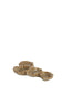 Ornament 23,5x13x3 cm CINDEL ceramics brown