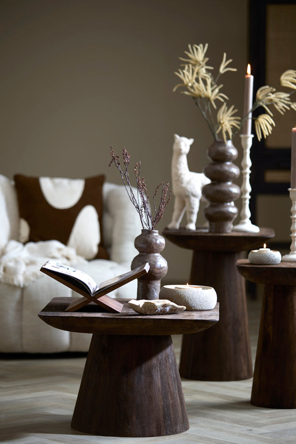 Ornament 22,5x10,5x5 cm NYMIA ceramics brown