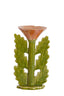 Ornament 15x12x25,5 cm MAUA ceramics green+orange