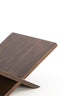 Bookstand 36x25x15,5 cm TONOSI wood dark brown