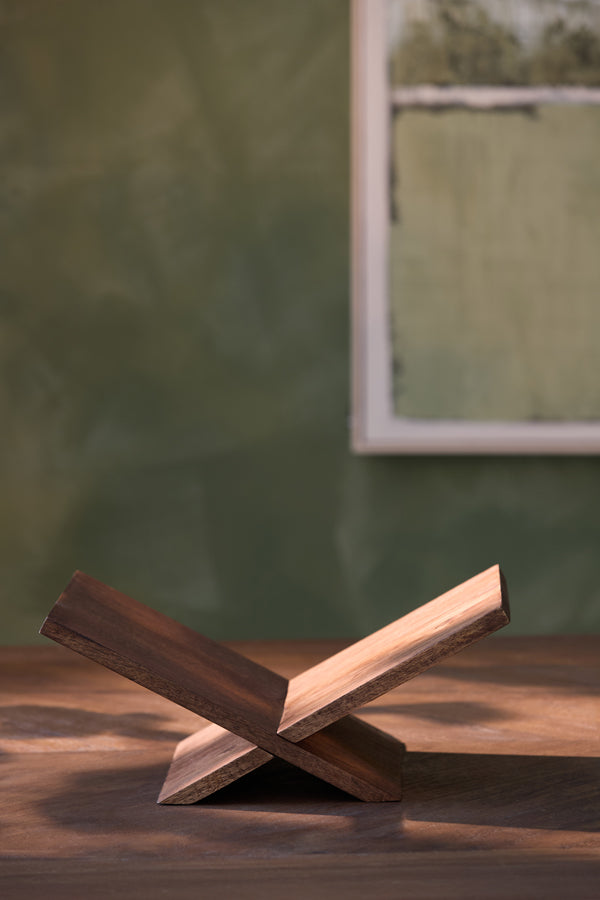 Bookstand 36x25x15,5 cm TONOSI wood brown