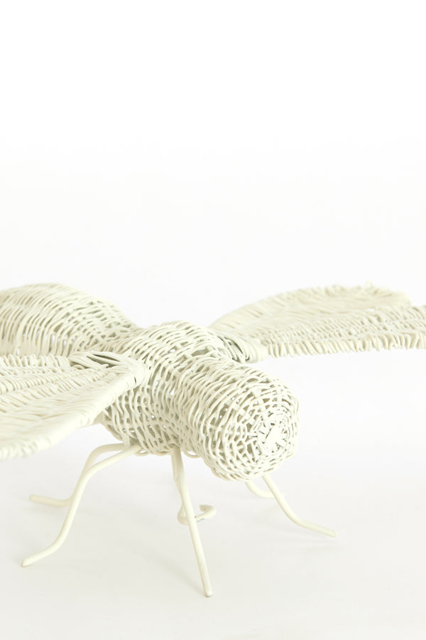 Ornament 29x26,5x6 cm CICADA cream
