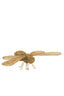 Ornament 37,5x18x6,5 cm CICADA gold