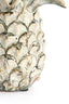 Ornament 15,5x21,5 cm NANASI ceramics olive green