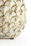 Ornament 18x30,5 cm NANASI ceramic olive green