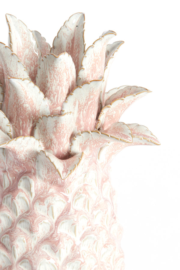 Ornament 18x30,5 cm NANASI ceramics light pink