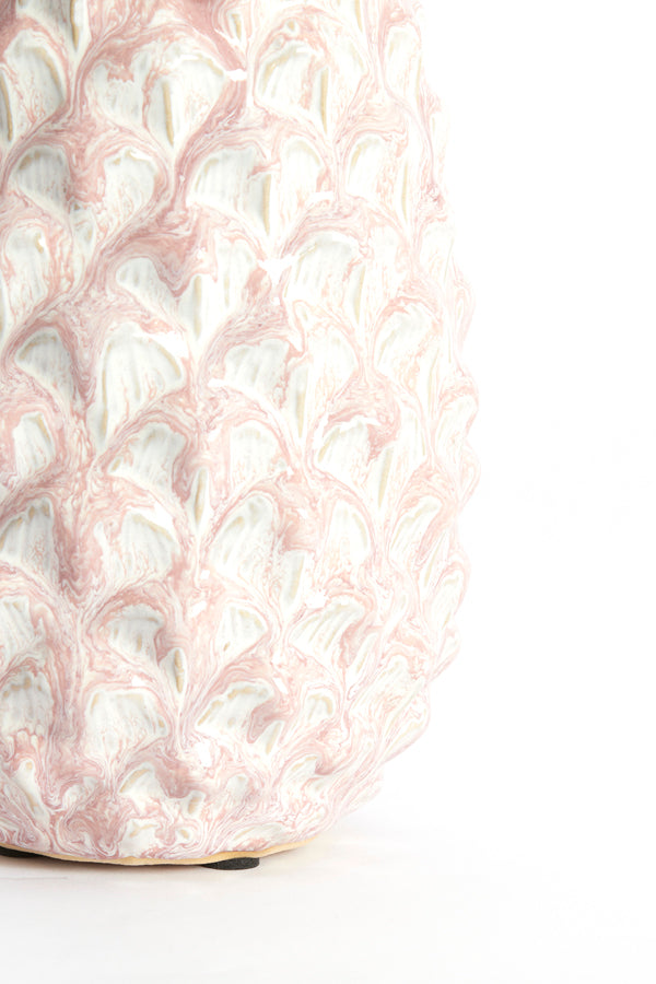 Ornament 18x30,5 cm NANASI ceramics light pink