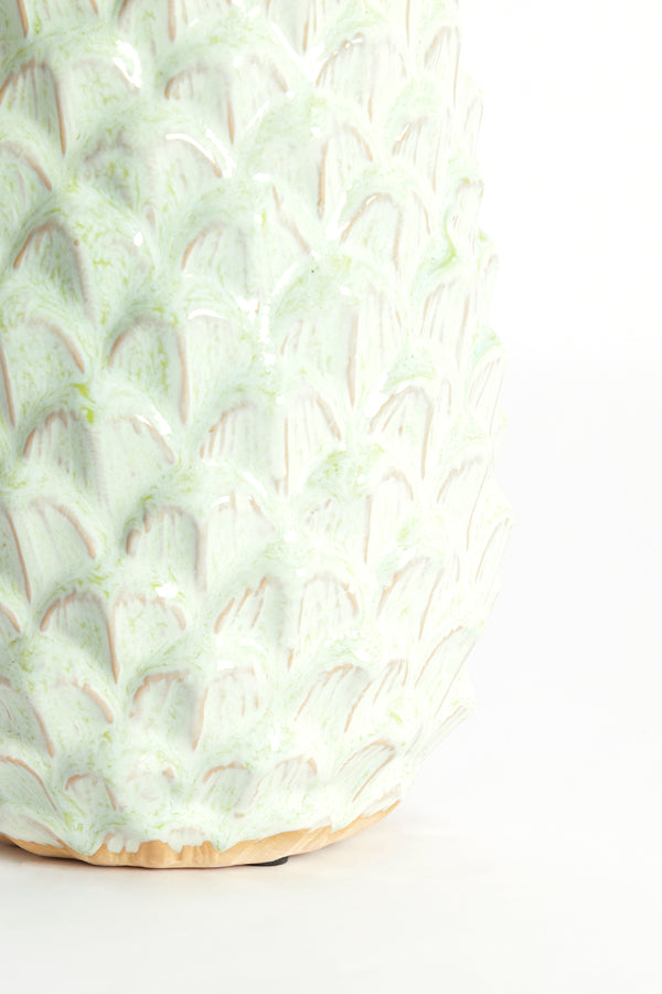 Ornament 22,5x39,5 cm NANASI ceramics mint green