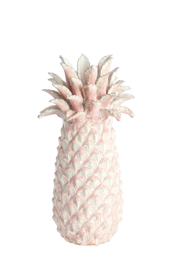 Ornament 22,5x39,5 cm NANASI ceramics light pink