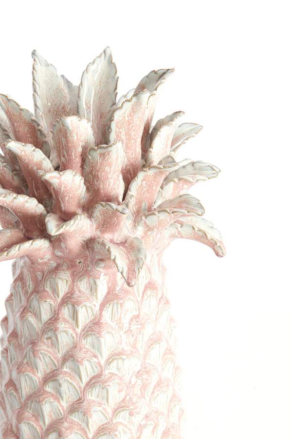 Ornament 22,5x39,5 cm NANASI ceramics light pink