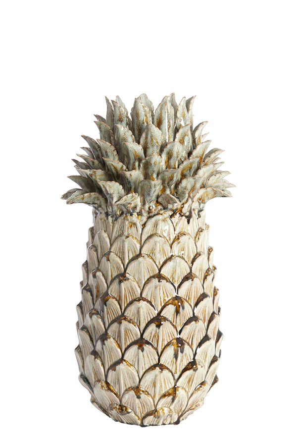 Ornament 29x55,5 cm NANASI ceramics olive green