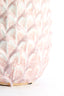 Ornament 29x55,5 cm NANASI ceramics light pink