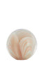 Ornament 10x10 cm OLYRA glass light pink