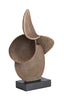Ornament 34x23,5x54 cm AXIS dark brown+black