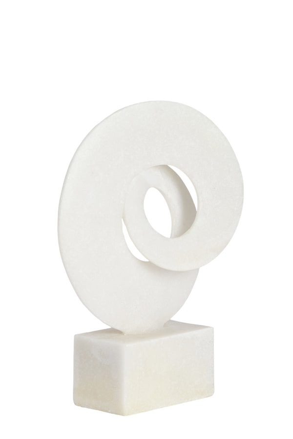 Ornament 26,5x9x38 cm NOXEN cream