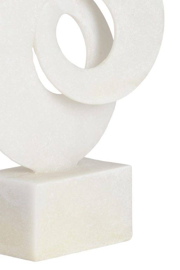 Ornament 26,5x9x38 cm NOXEN cream