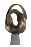 Ornament 25x16x47 cm ISOLDE antique bronze+black