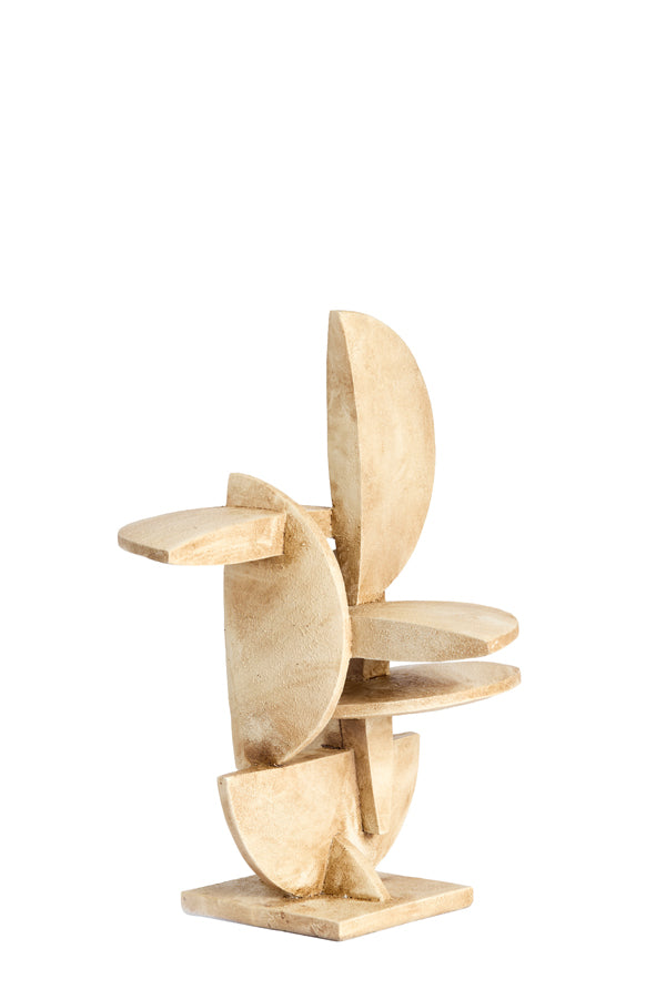Ornament 27,5x21x34 cm GISELLE antique sand