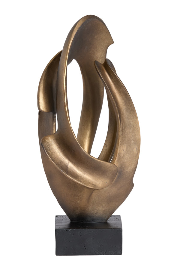 Ornament 20x19,5x47 cm LAVINIA antique bronze+black