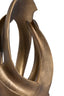 Ornament 20x19,5x47 cm LAVINIA antique bronze+black