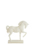 Ornament 31x10x29 cm HORSE cream