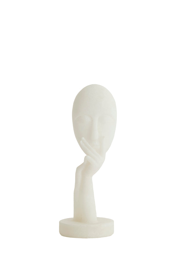 Ornament 11x26,5 cm FACE cream