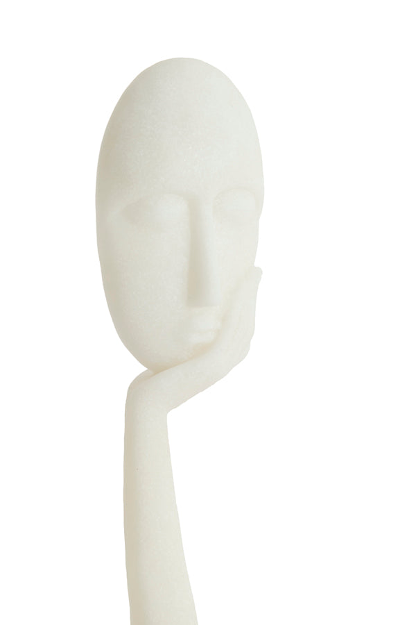 Ornament 12x36 cm FACE cream