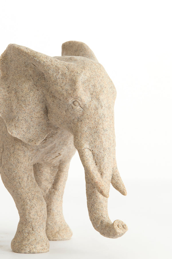 Ornament 33x12,5x20,5 cm ELEPHANT sand