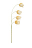 Artificial flower 15x15x70 cm CAIN paper green+ocher yellow